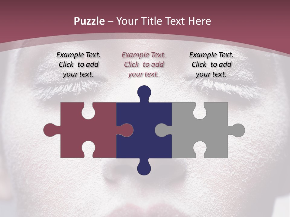 Make Up Weird Winter Storm PowerPoint Template