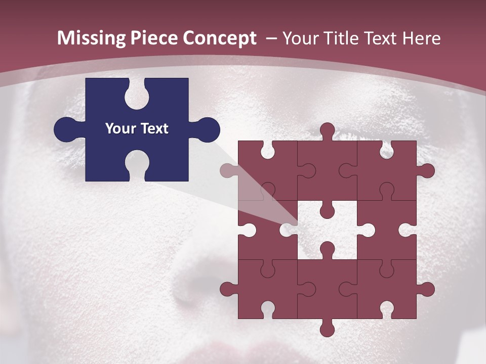 Make Up Weird Winter Storm PowerPoint Template