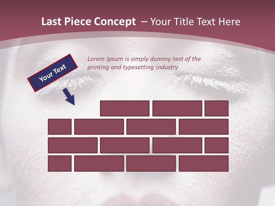 Make Up Weird Winter Storm PowerPoint Template