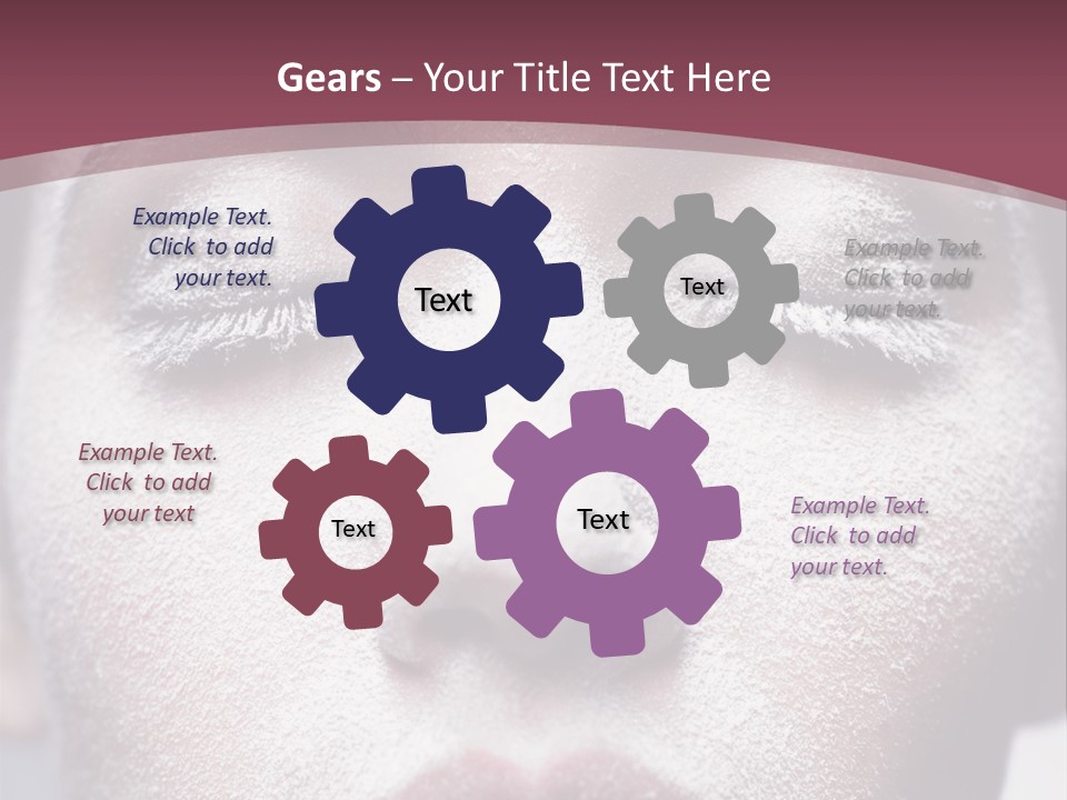 Make Up Weird Winter Storm PowerPoint Template