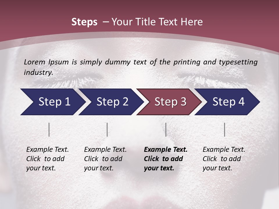 Make Up Weird Winter Storm PowerPoint Template