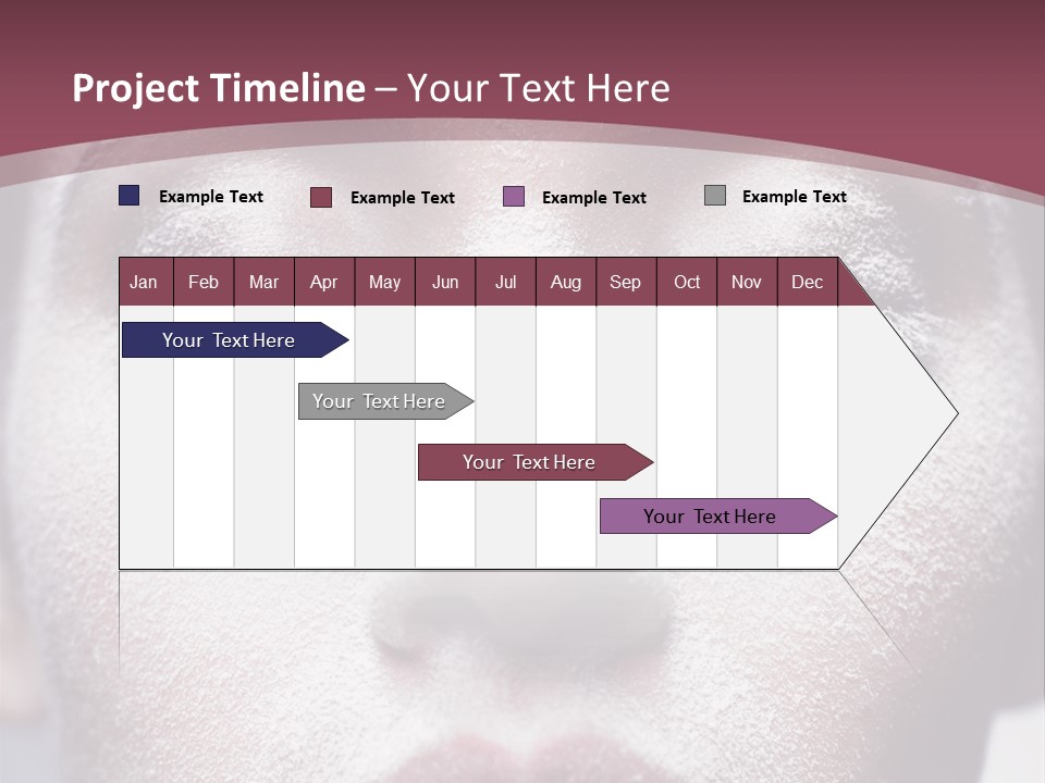 Make Up Weird Winter Storm PowerPoint Template