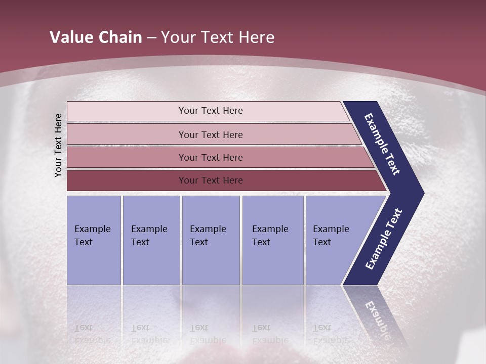 Make Up Weird Winter Storm PowerPoint Template