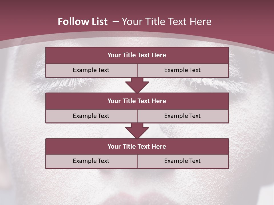 Make Up Weird Winter Storm PowerPoint Template