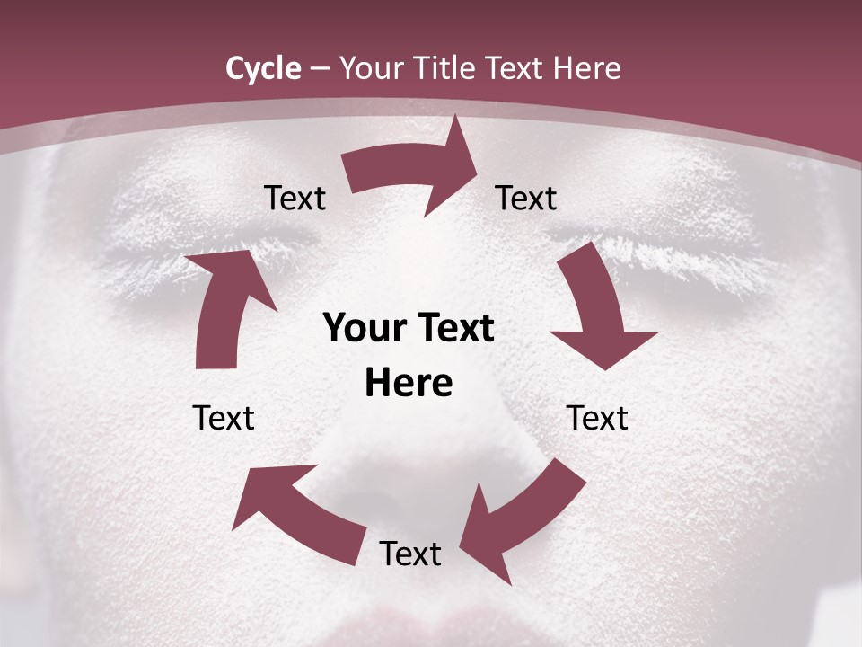Make Up Weird Winter Storm PowerPoint Template