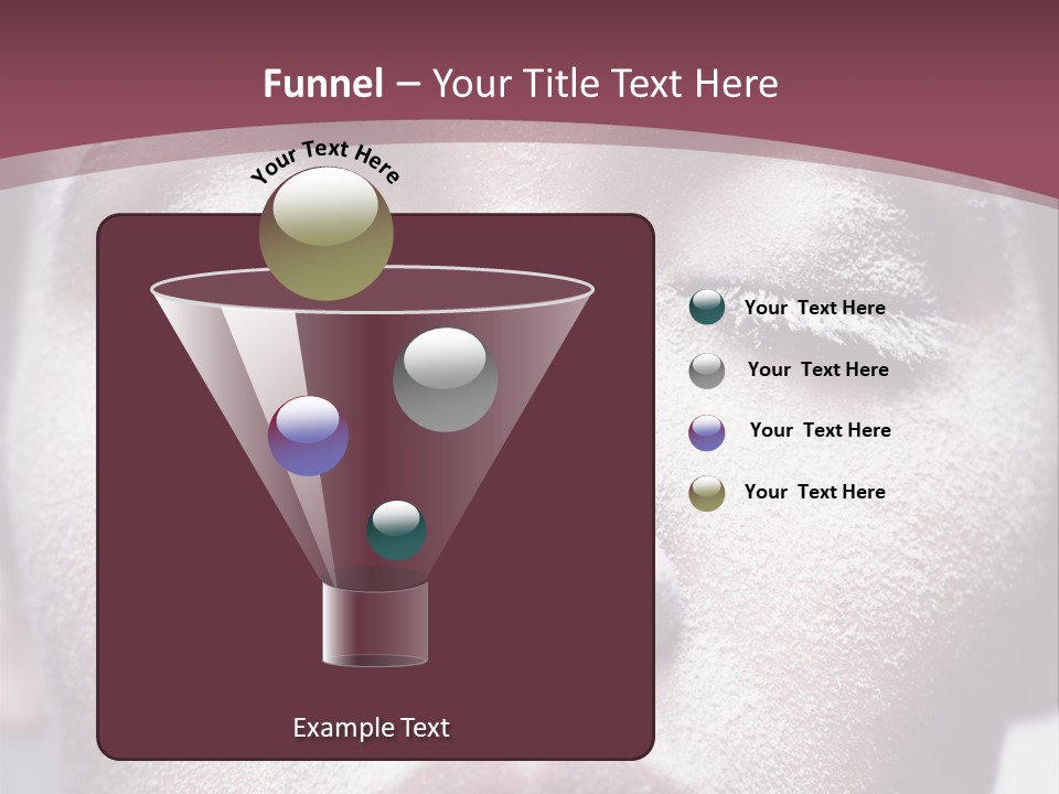 Make Up Weird Winter Storm PowerPoint Template