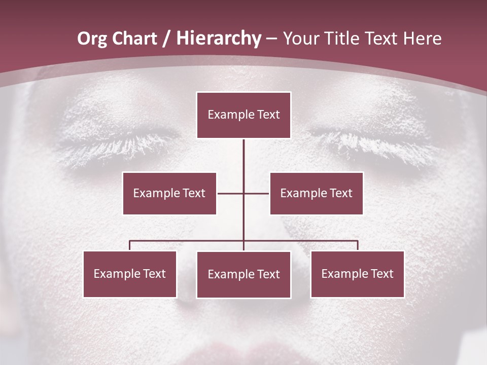 Make Up Weird Winter Storm PowerPoint Template