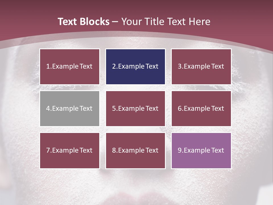 Make Up Weird Winter Storm PowerPoint Template