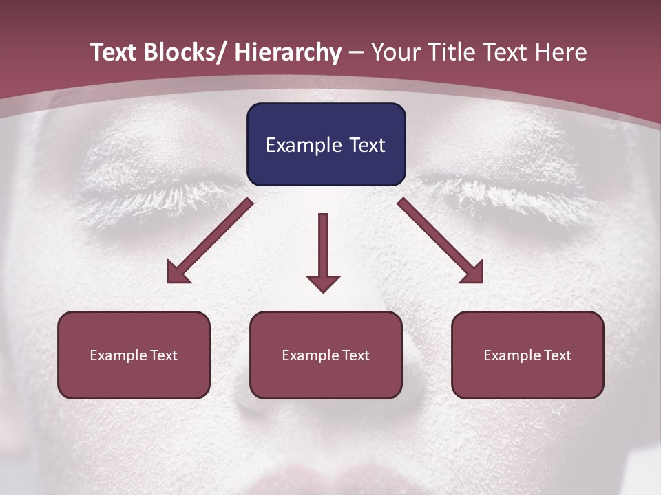 Make Up Weird Winter Storm PowerPoint Template