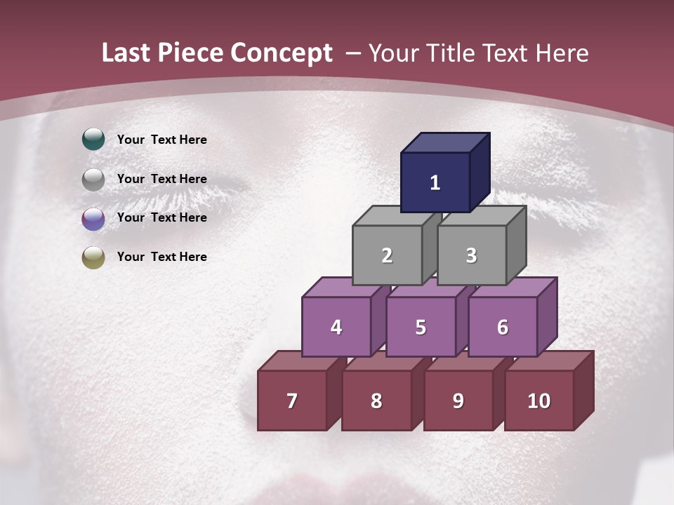 Make Up Weird Winter Storm PowerPoint Template