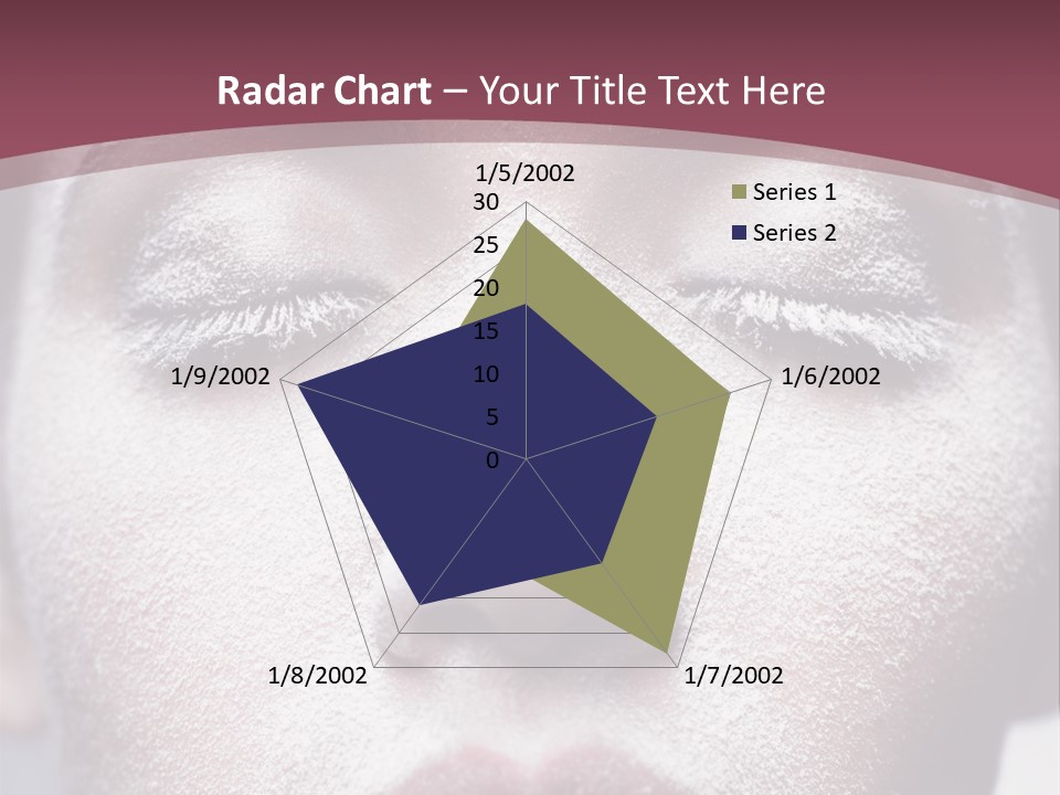 Make Up Weird Winter Storm PowerPoint Template