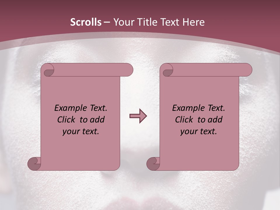 Make Up Weird Winter Storm PowerPoint Template