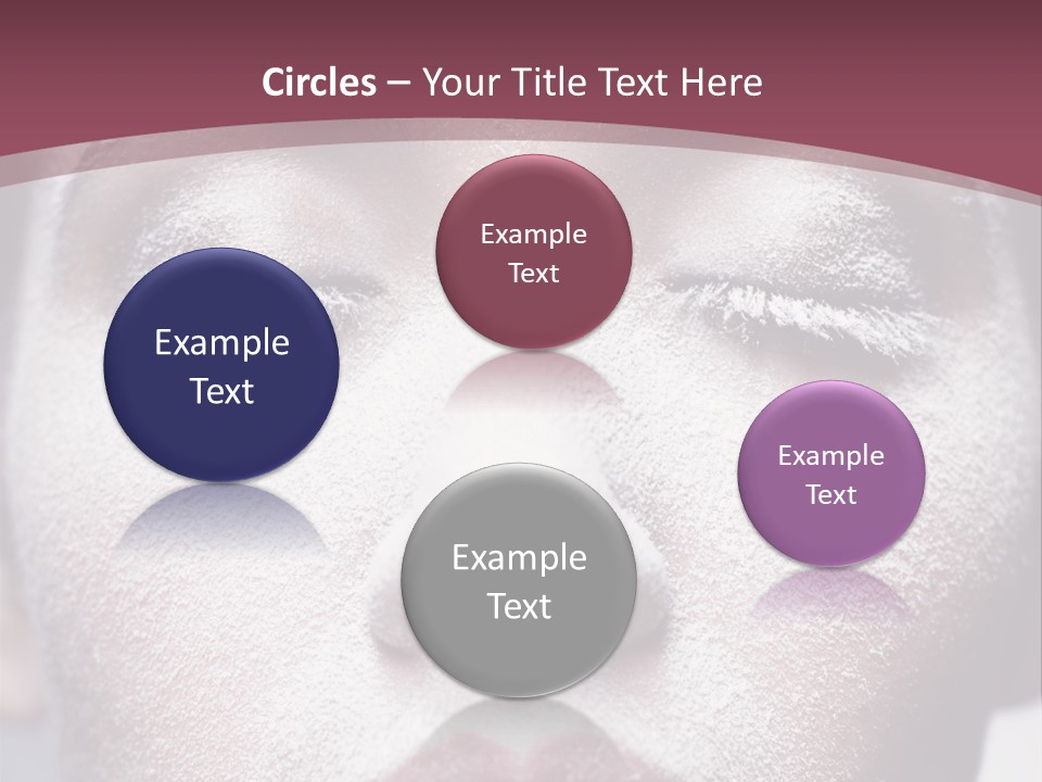 Make Up Weird Winter Storm PowerPoint Template