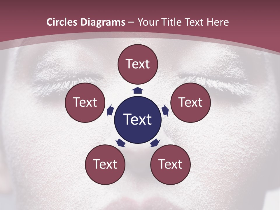 Make Up Weird Winter Storm PowerPoint Template