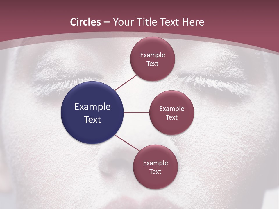 Make Up Weird Winter Storm PowerPoint Template