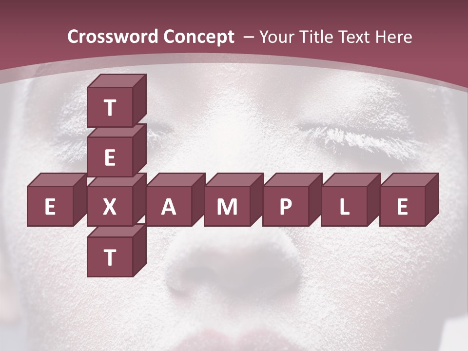 Make Up Weird Winter Storm PowerPoint Template