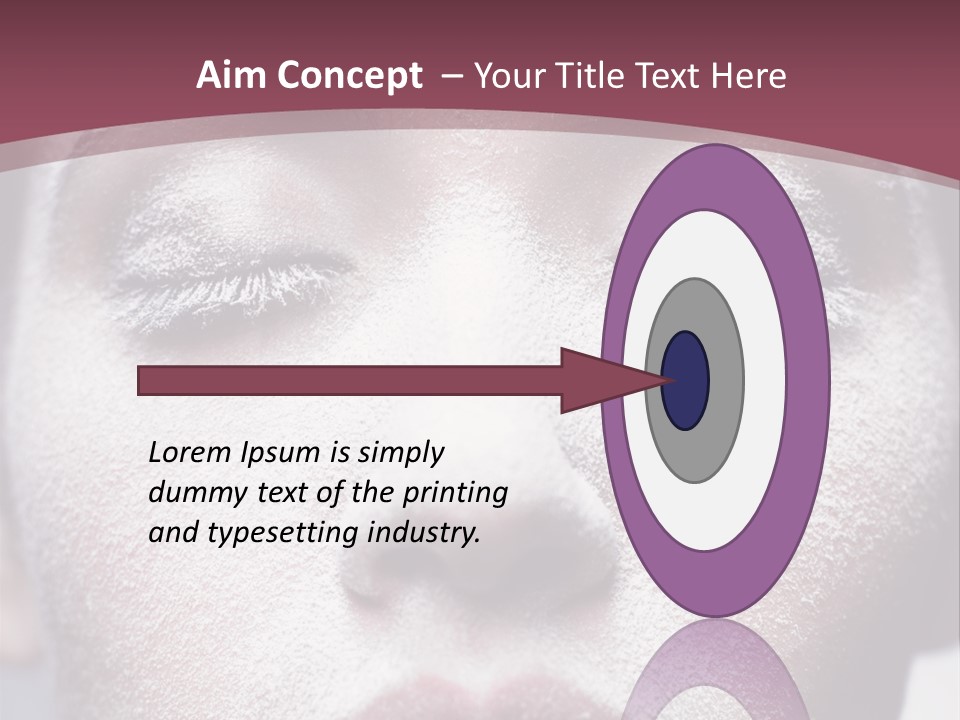 Make Up Weird Winter Storm PowerPoint Template