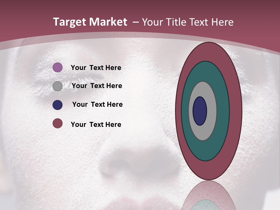 Make Up Weird Winter Storm PowerPoint Template