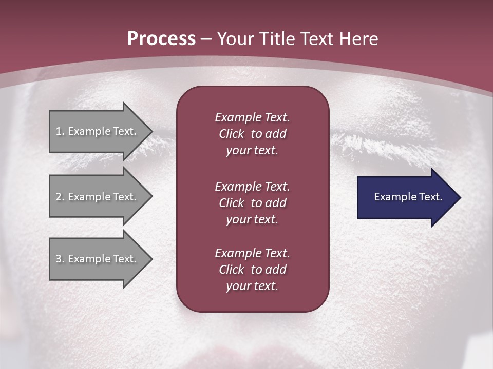 Make Up Weird Winter Storm PowerPoint Template