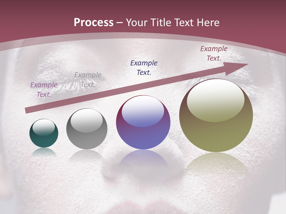 Make Up Weird Winter Storm PowerPoint Template