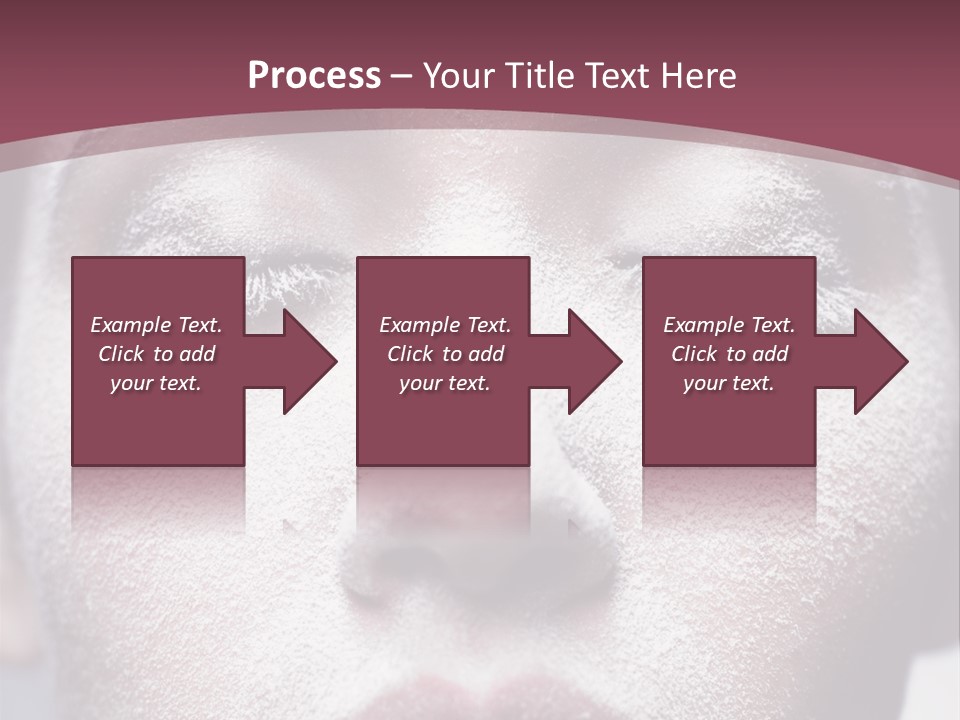 Make Up Weird Winter Storm PowerPoint Template
