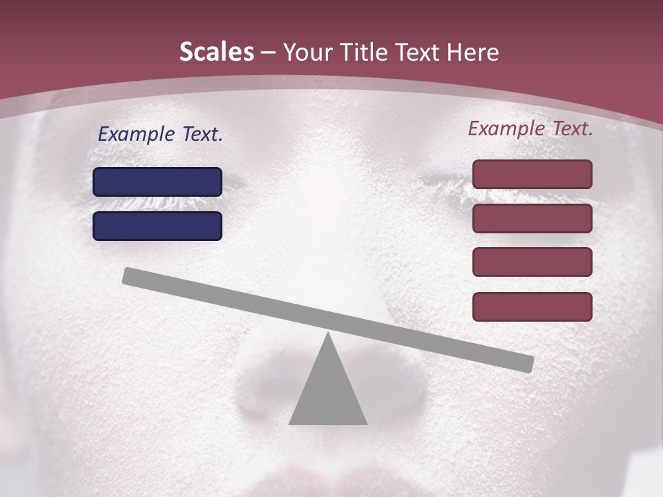 Make Up Weird Winter Storm PowerPoint Template