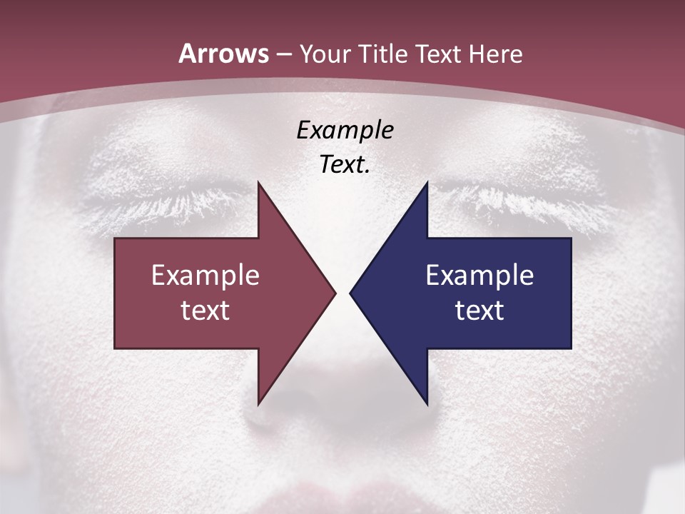 Make Up Weird Winter Storm PowerPoint Template