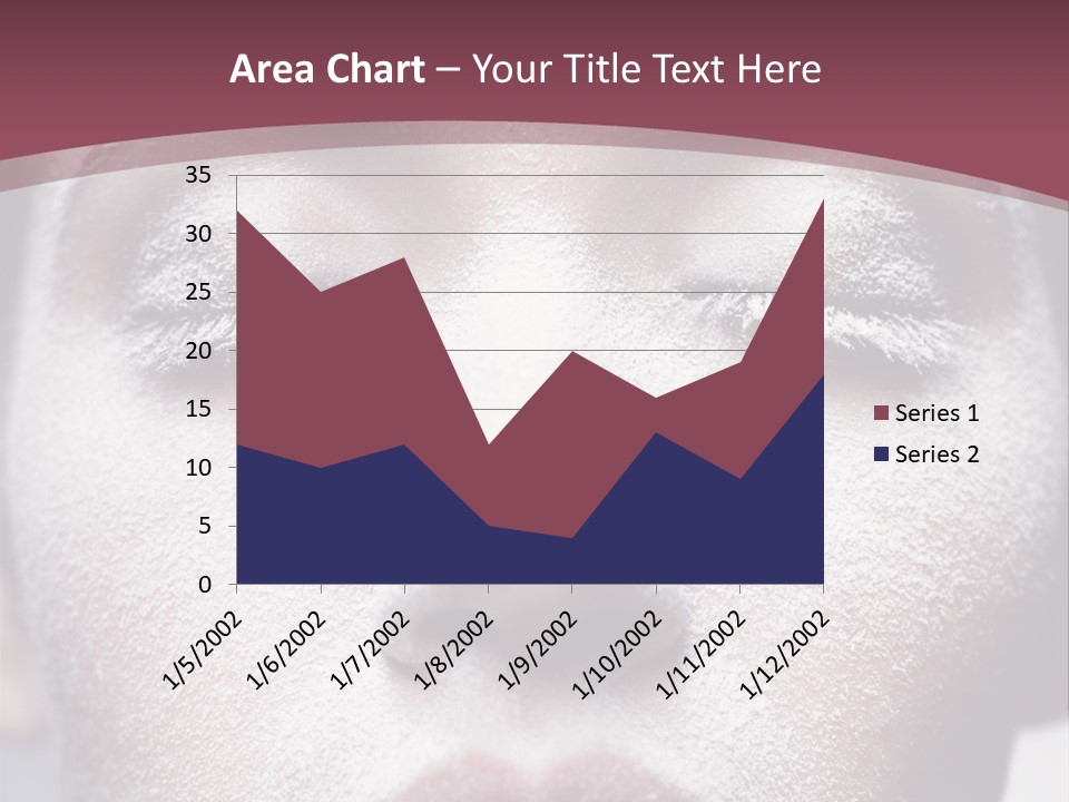Make Up Weird Winter Storm PowerPoint Template