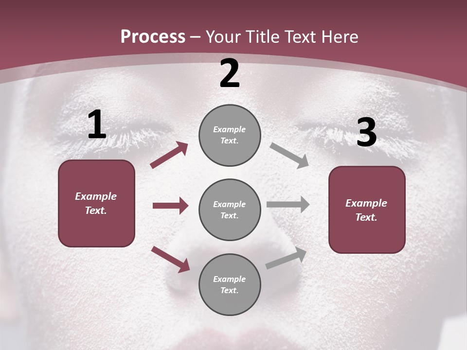 Make Up Weird Winter Storm PowerPoint Template