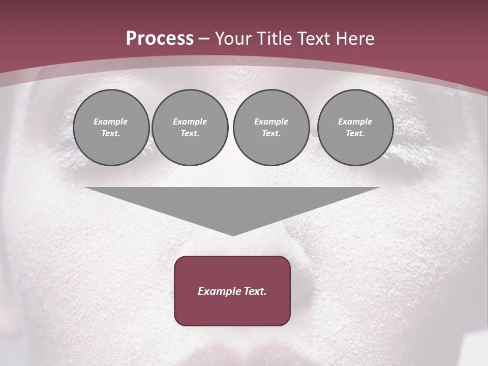Make Up Weird Winter Storm PowerPoint Template