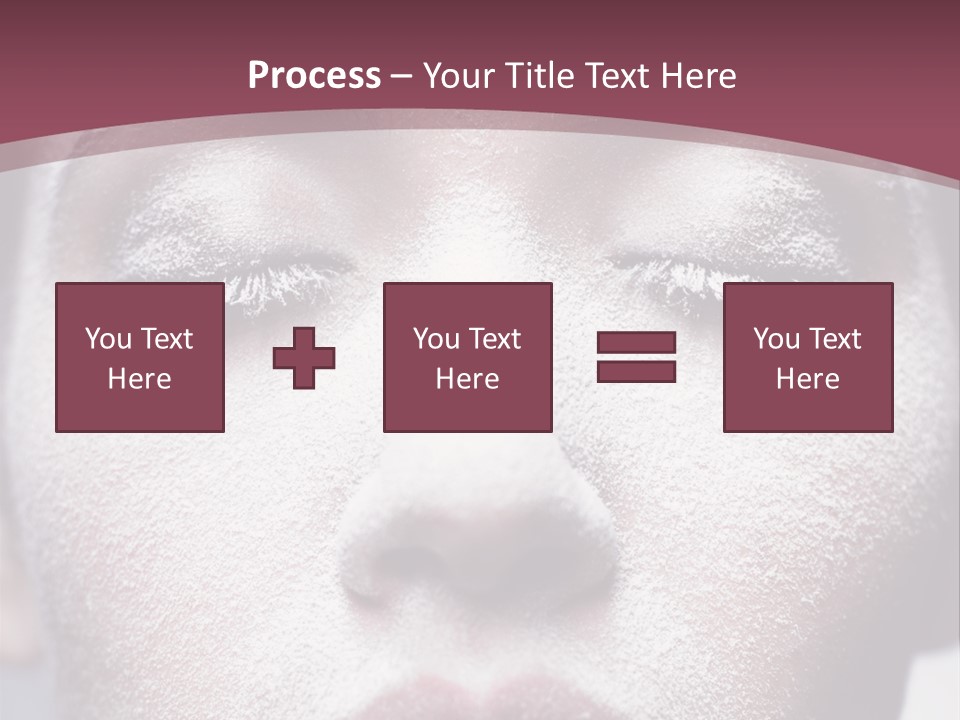 Make Up Weird Winter Storm PowerPoint Template