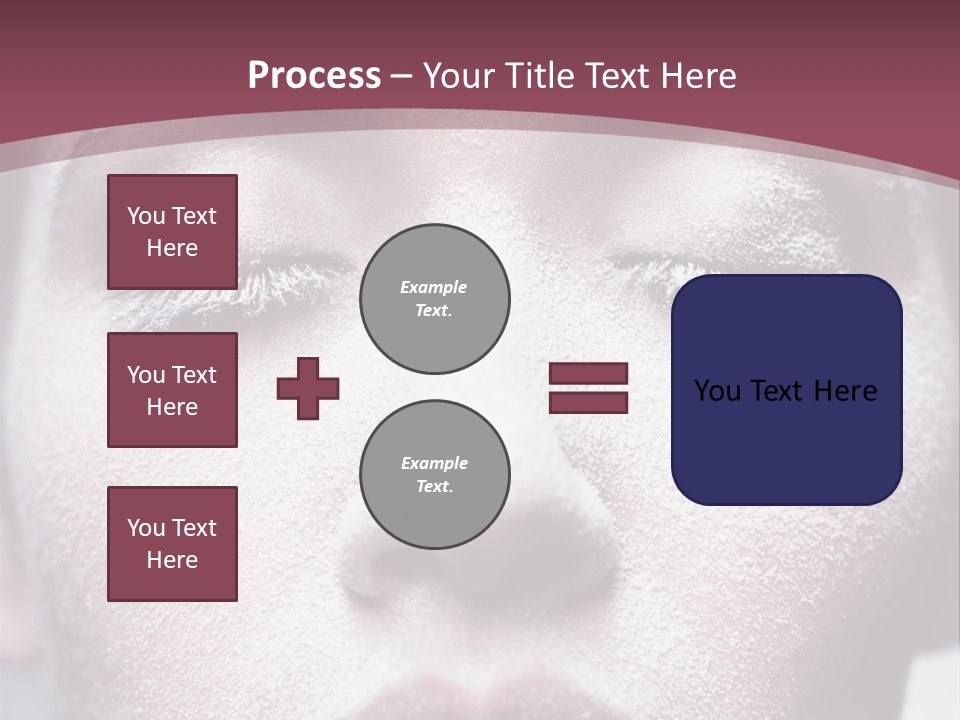 Make Up Weird Winter Storm PowerPoint Template