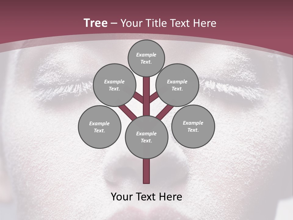 Make Up Weird Winter Storm PowerPoint Template