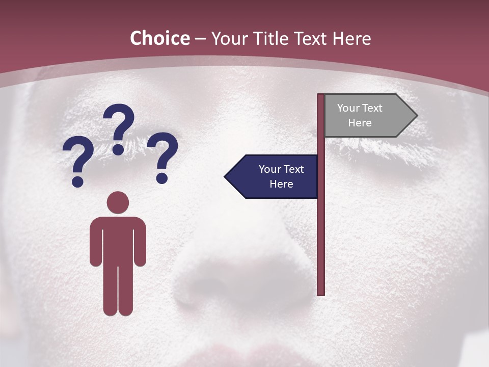 Make Up Weird Winter Storm PowerPoint Template