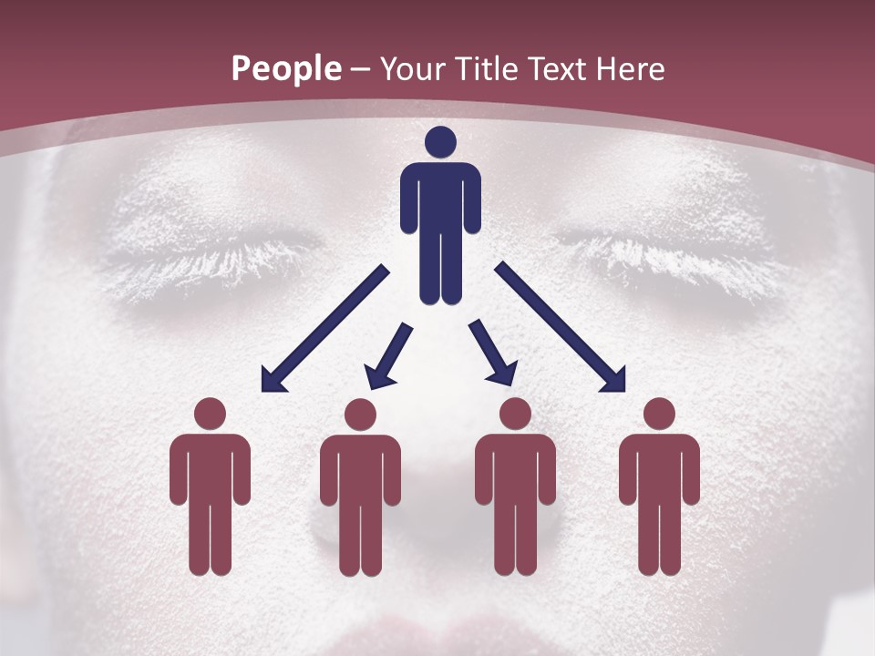 Make Up Weird Winter Storm PowerPoint Template