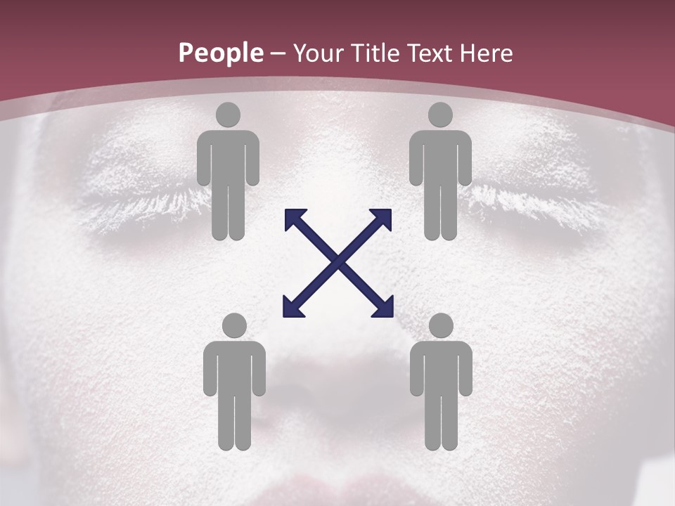 Make Up Weird Winter Storm PowerPoint Template