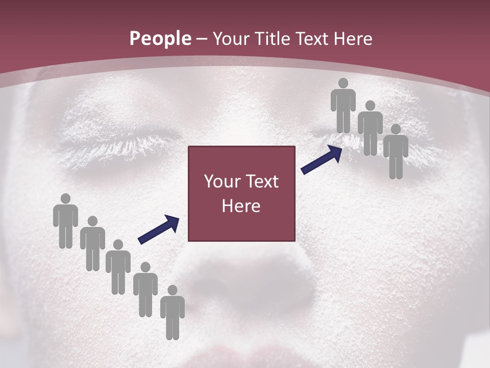 Make Up Weird Winter Storm PowerPoint Template