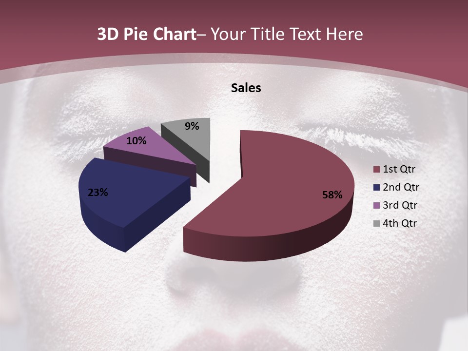 Make Up Weird Winter Storm PowerPoint Template