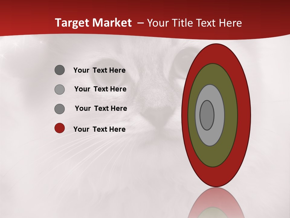 Hat Kitten Cat PowerPoint Template