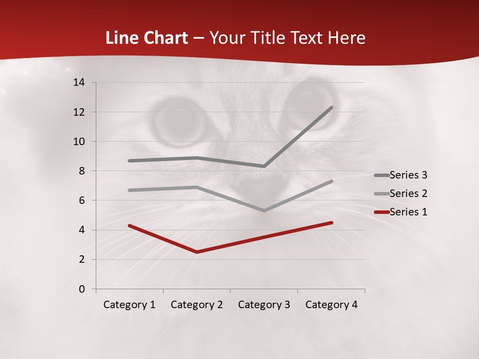 Hat Kitten Cat PowerPoint Template