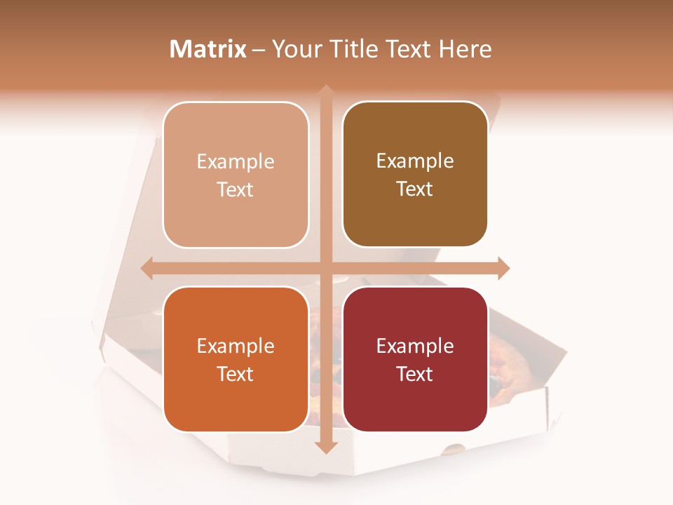 Box Delivery Olive PowerPoint Template