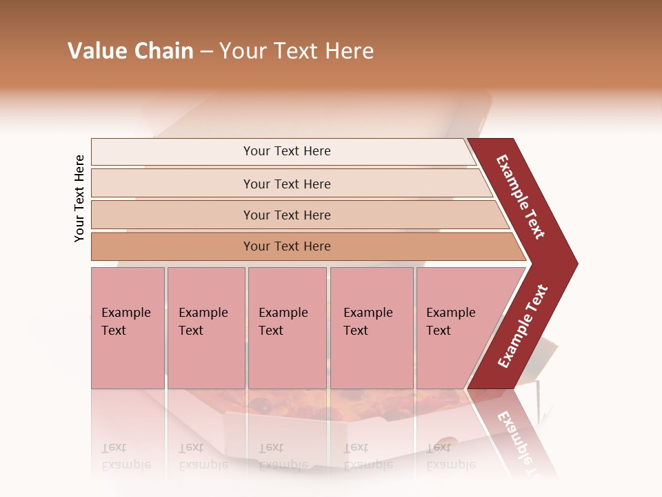 Box Delivery Olive PowerPoint Template