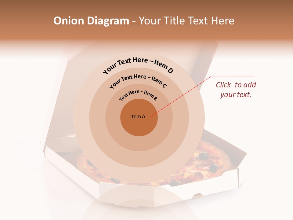 Box Delivery Olive PowerPoint Template