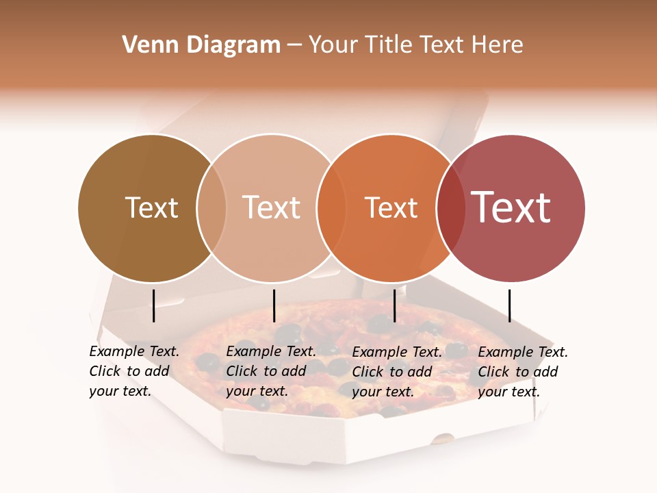 Box Delivery Olive PowerPoint Template