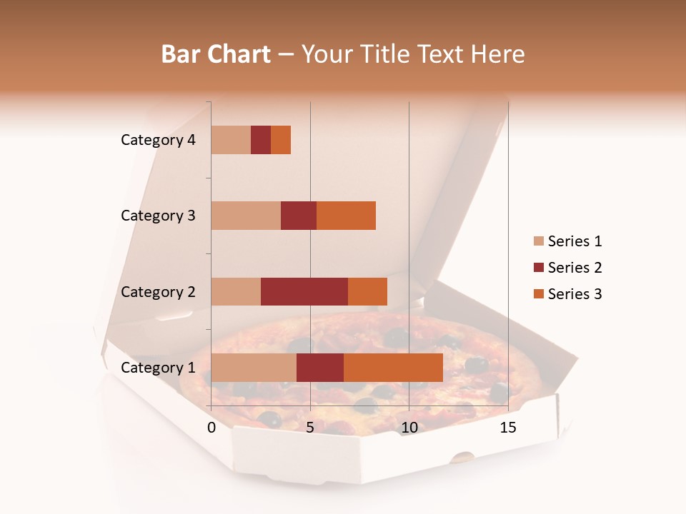 Box Delivery Olive PowerPoint Template