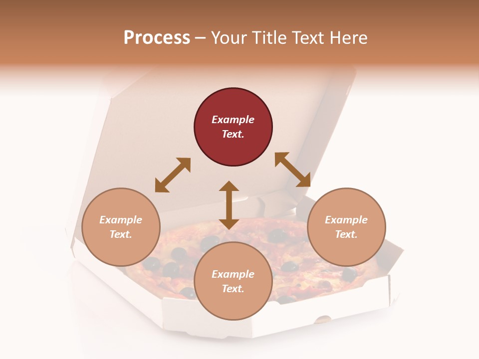 Box Delivery Olive PowerPoint Template