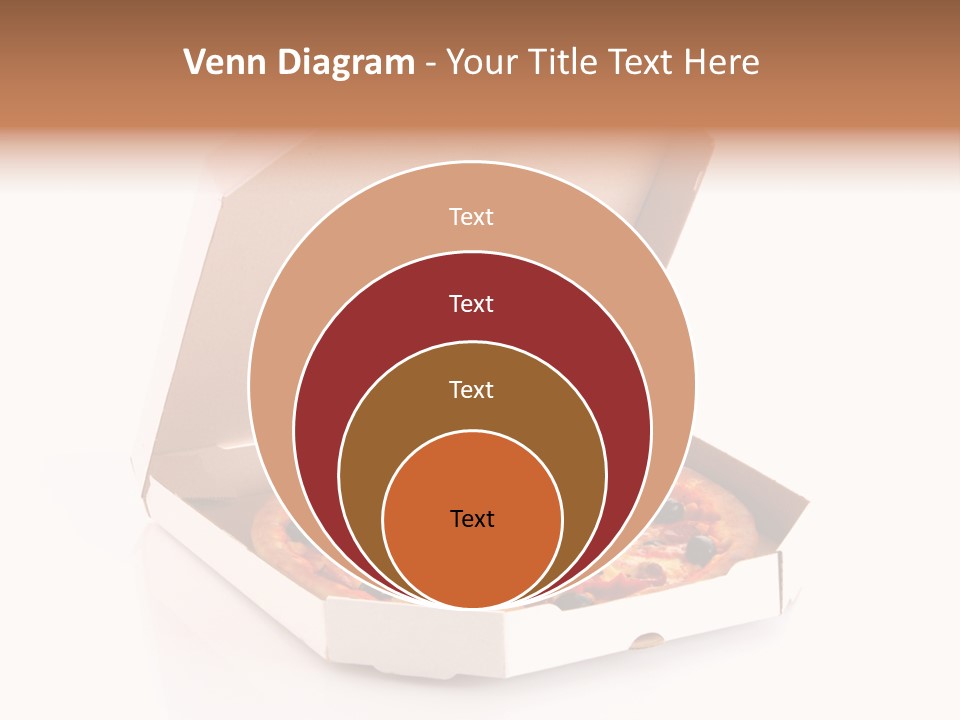 Box Delivery Olive PowerPoint Template