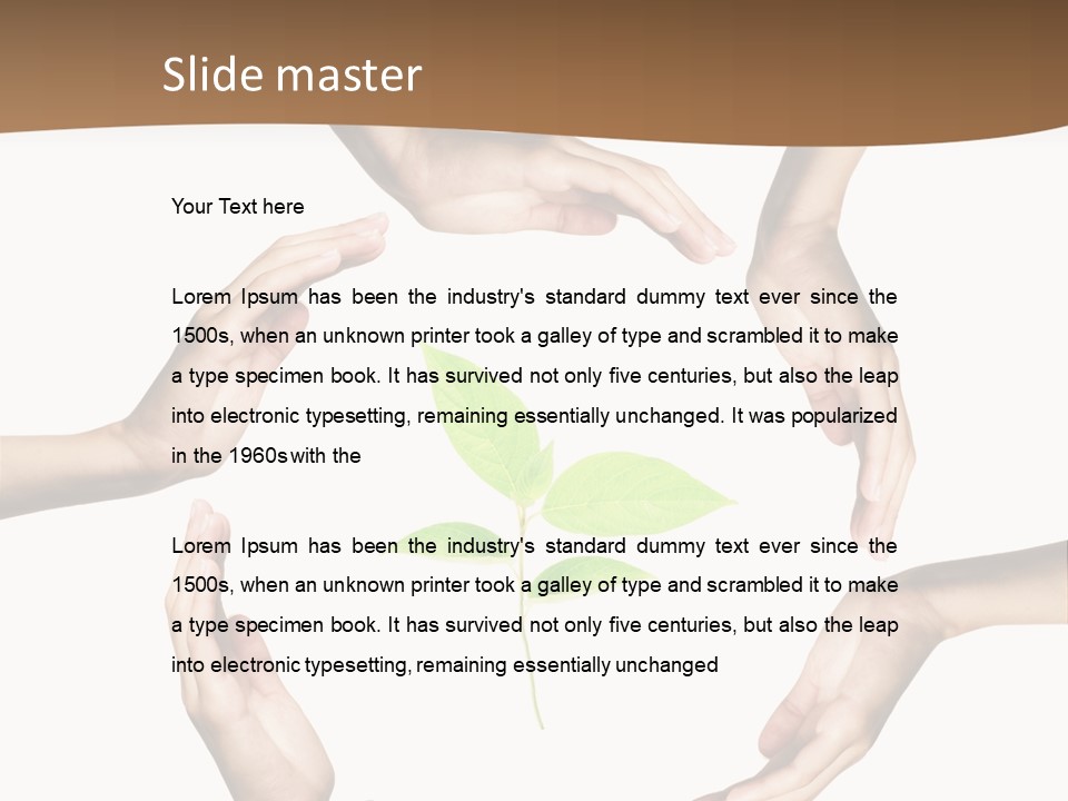 Agriculture Life Concept PowerPoint Template