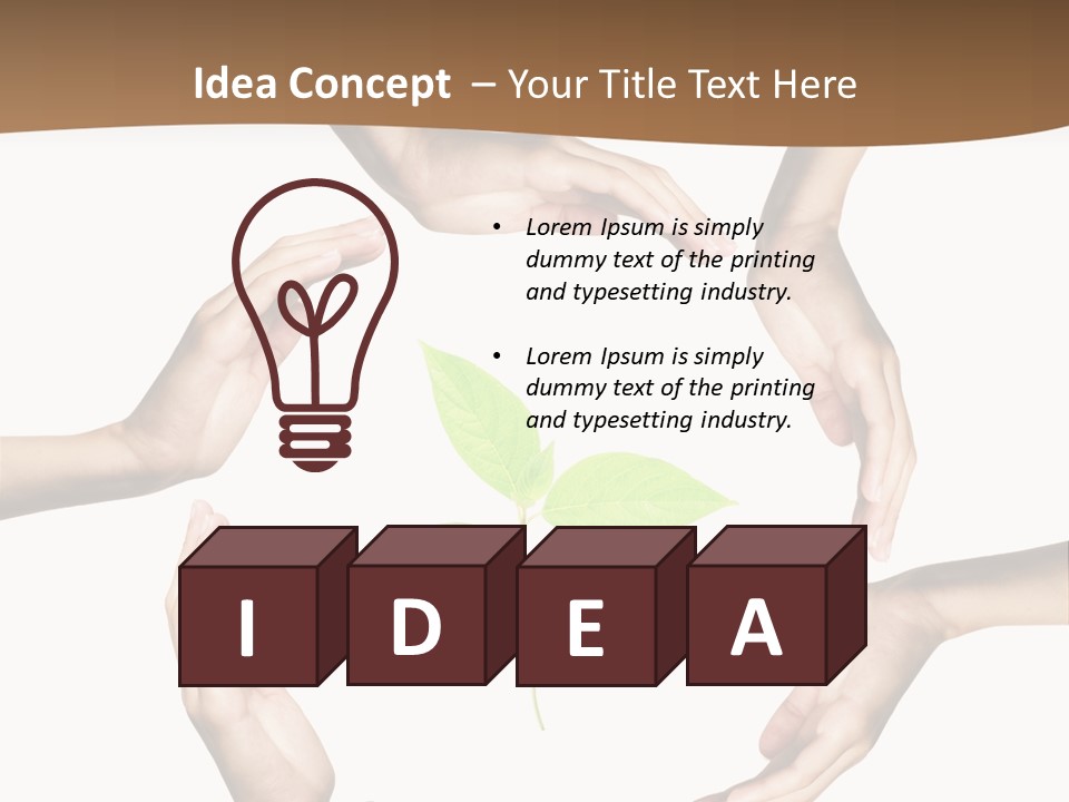 Agriculture Life Concept PowerPoint Template