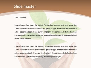 Stem Responsibility Growth PowerPoint Template